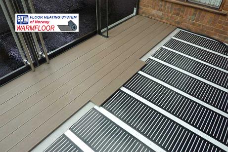 EPWarmfloor low energy underfloor heating elements